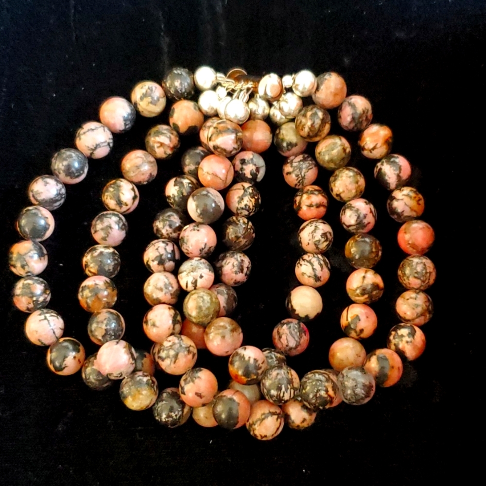 Rhodonite Group  Bracelet.